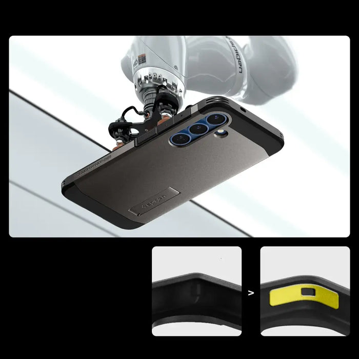 Spigen Tough Armor MagSafe Case for Samsung Galaxy S25+ - Gray - Cell phone cases and covers<<<HurtelXML