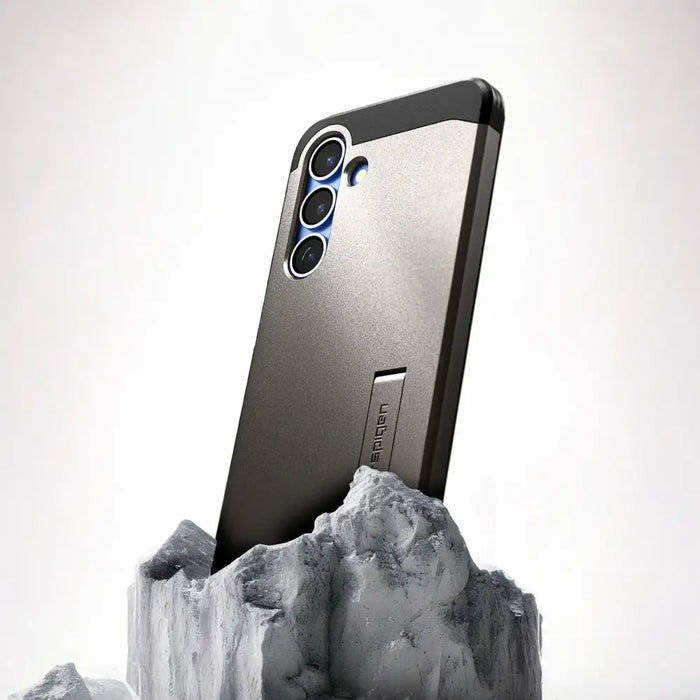 Spigen Tough Armor MagSafe Case for Samsung Galaxy S25 - Gray - Cell phone cases and covers<<<HurtelXML