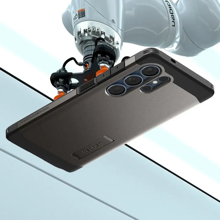 Spigen Tough Armor MagSafe Case for Samsung Galaxy S25 Ultra - Gray - Cell phone cases and covers<<<HurtelXML