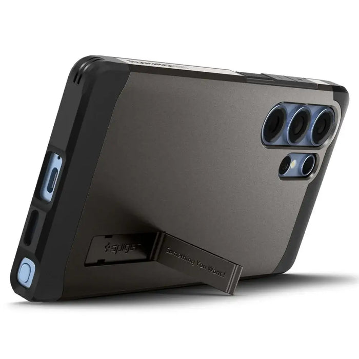 Spigen Tough Armor MagSafe Case for Samsung Galaxy S25 Ultra - Gray - Cell phone cases and covers<<<HurtelXML