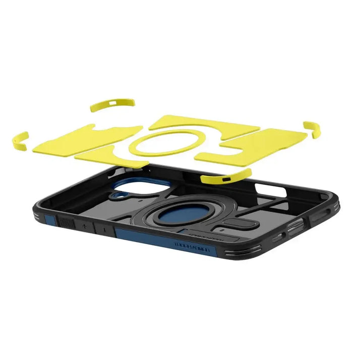 Spigen Tough Armor MagSafe case with stand for iPhone 16 - blue - Cell phone cases and covers<<<HurtelXML