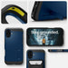 Spigen Tough Armor MagSafe case with stand for iPhone 16 - blue - Cell phone cases and covers<<<HurtelXML