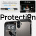 Spigen Tough Armor MagSafe case with stand for iPhone 16 - gunmetal - Cell phone cases and covers<<<HurtelXML