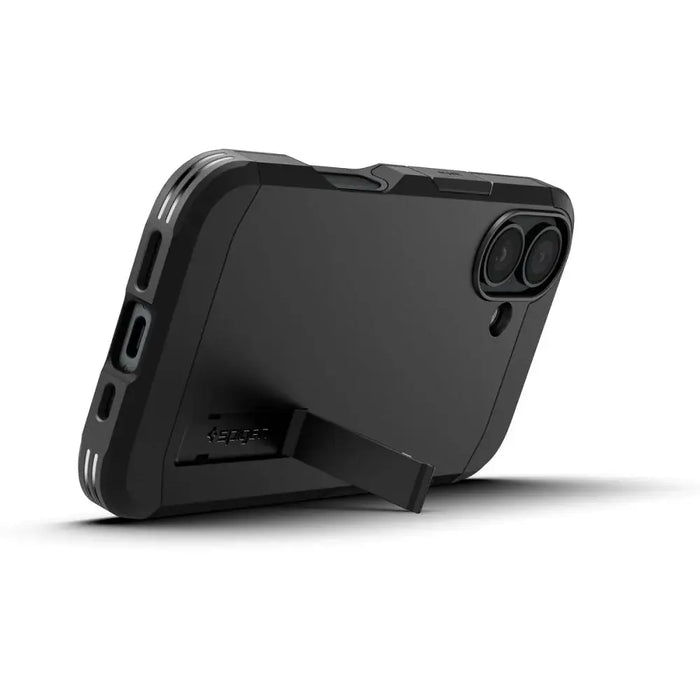 Spigen Tough Armor MagSafe Case with Stand for iPhone 16 Plus - Black - Cell phone cases and covers<<<HurtelXML