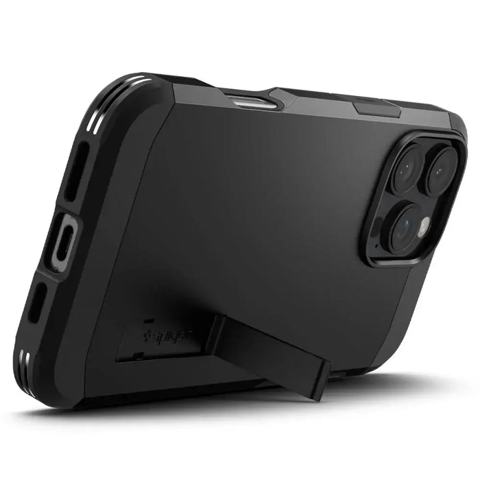 Spigen Tough Armor MagSafe Case with Stand for iPhone 16 Pro Max - Black - Cell phone cases and covers<<<HurtelXML