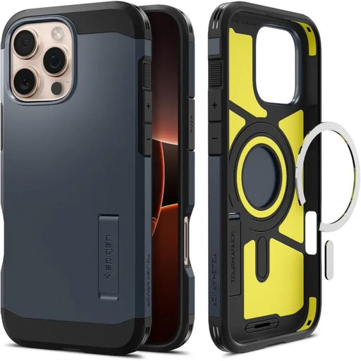 Spigen Tough Armor MagSafe Case with Stand for iPhone 16 Pro Max - Dark Gray - Cell phone cases and covers<<<HurtelXML