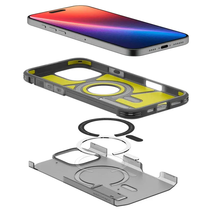 Spigen Tough Armor MagSafe iPhone 16 Pro Max Case - Black - Cell phone cases and covers<<<HurtelXML