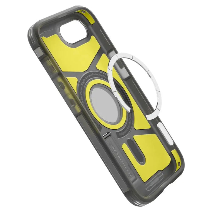 Spigen Tough Armor MagSafe iPhone 16e Case - Clear Gray - Cell phone cases and covers<<<HurtelXML
