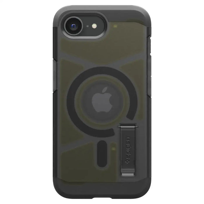 Spigen Tough Armor MagSafe iPhone 16e Case - Clear Gray - Cell phone cases and covers<<<HurtelXML