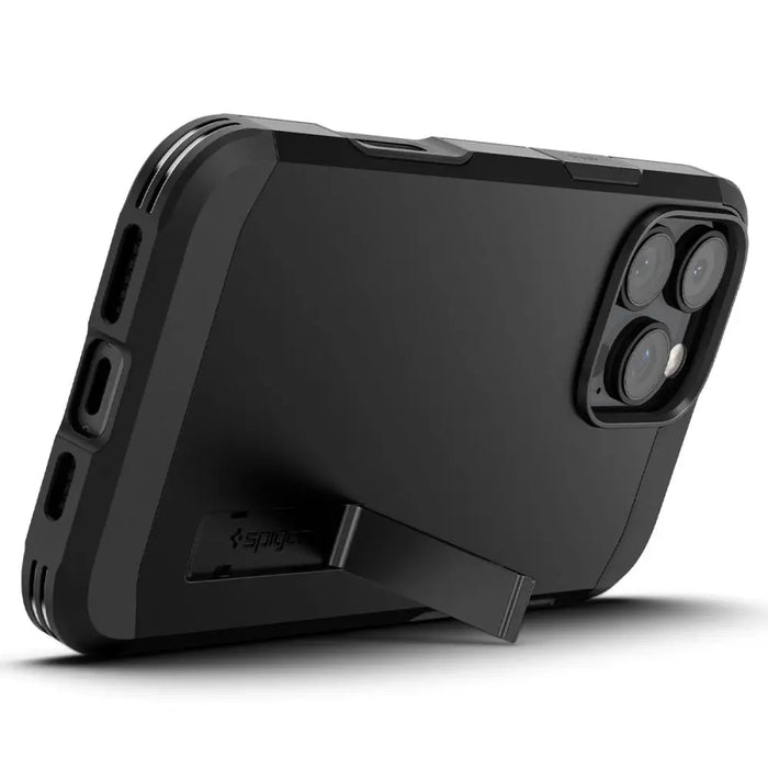 Spigen Tough Armor ’T’ MagSafe case for iPhone 16 Pro - black - Cell phone cases and covers<<<HurtelXML