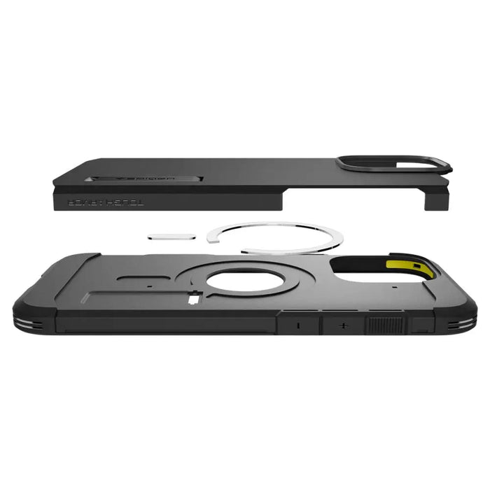 Spigen Tough Armor ’T’ MagSafe case for iPhone 16 Pro - black - Cell phone cases and covers<<<HurtelXML