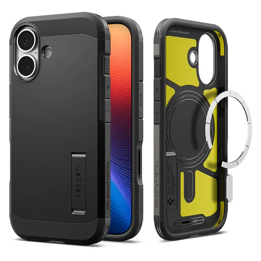 Spigen Tough Armor ’T’ MagSafe case for iPhone 17 - black - Cell phone cases and covers<<<HurtelXML