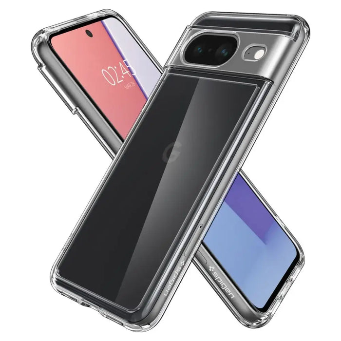 Spigen Ultra Hybrid Case for Google Pixel 8 - Clear - Cell phone cases and covers<<<HurtelXML