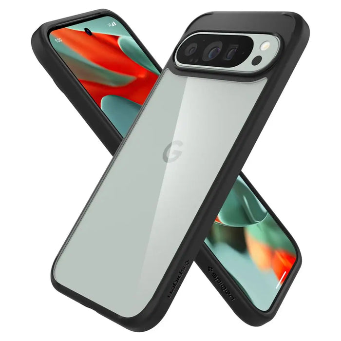 Spigen Ultra Hybrid Case for Google Pixel 9 Pro XL - Black - Cell phone cases and covers<<<HurtelXML