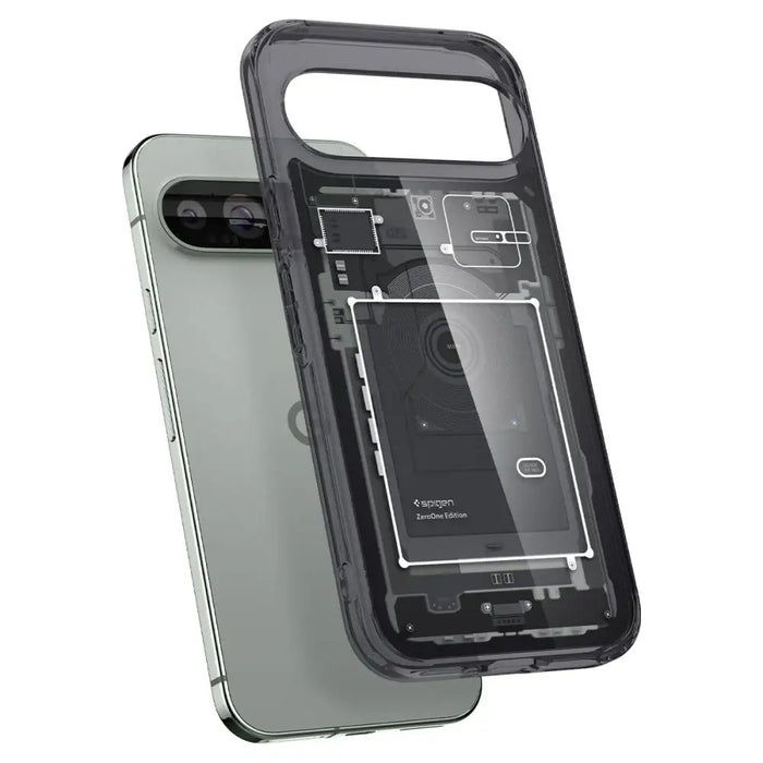 Spigen Ultra Hybrid Case for Google Pixel 9 Pro XL - Gray - Cell phone cases and covers<<<HurtelXML