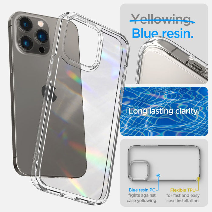 Spigen Ultra Hybrid Case for iPhone 14 Pro Max - Clear - Cell phone cases and covers<<<HurtelXML