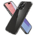 Spigen Ultra Hybrid Case for iPhone 15 Pro Max - Clear - Cell phone cases and covers<<<HurtelXML