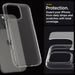 Spigen Ultra Hybrid Case for iPhone 16 Pro Max - Clear - Cell phone cases and covers<<<HurtelXML