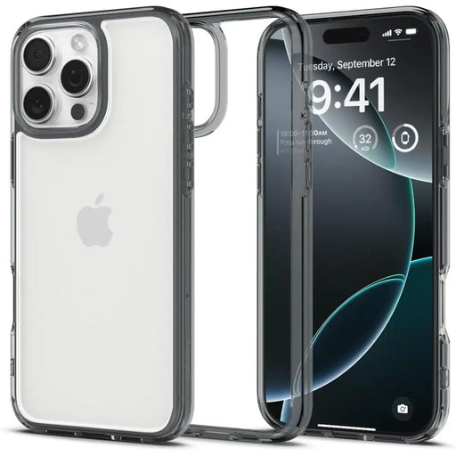 Spigen Ultra Hybrid Case for iPhone 16 Pro Max - Clear - Cell phone cases and covers<<<HurtelXML