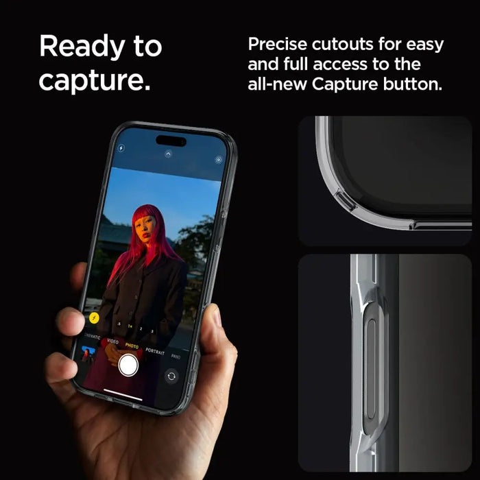 Spigen Ultra Hybrid Case for iPhone 16 Pro Max - Clear - Cell phone cases and covers<<<HurtelXML