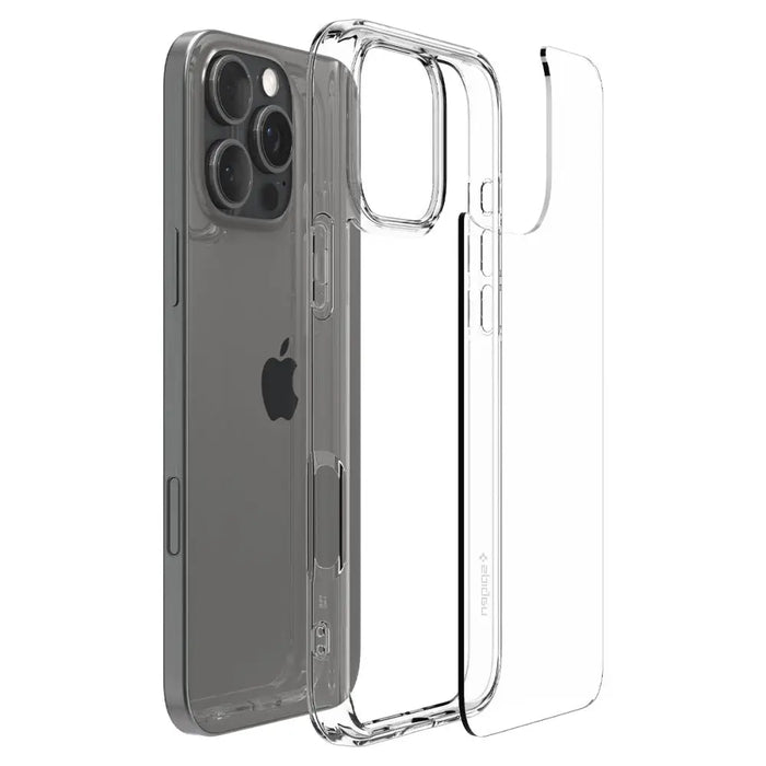 Spigen Ultra Hybrid Case for iPhone 16 Pro Max - Clear - Cell phone cases and covers<<<HurtelXML