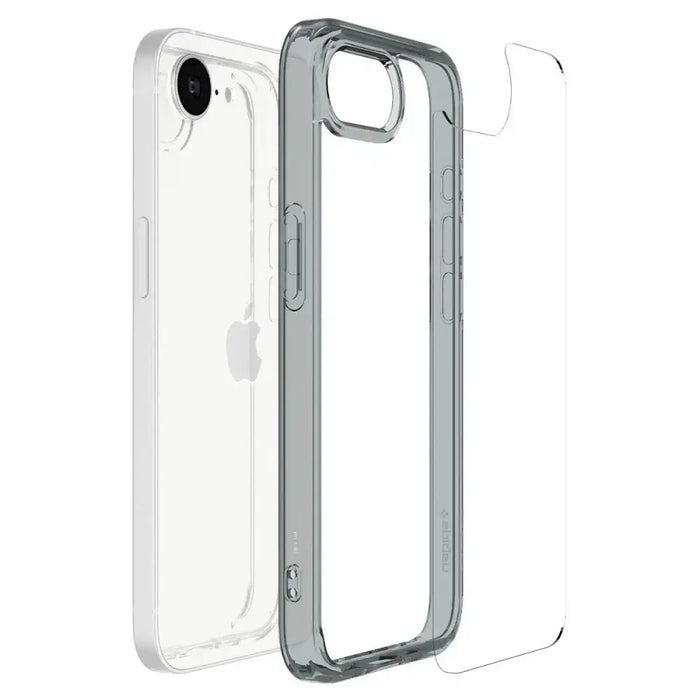 Spigen Ultra Hybrid Case for iPhone 16e - Gray - Cell phone cases and covers<<<HurtelXML