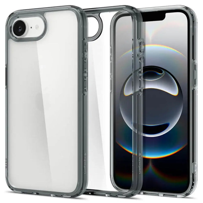 Spigen Ultra Hybrid Case for iPhone 16e - Gray - Cell phone cases and covers<<<HurtelXML