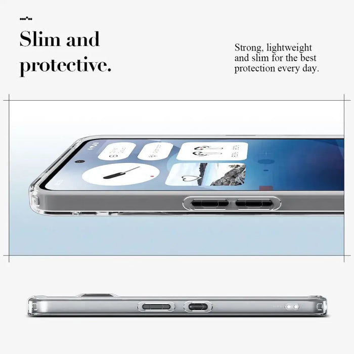 Spigen Ultra Hybrid Case for Nothing Phone 3A - Transparent - Cell phone cases and covers<<<HurtelXML