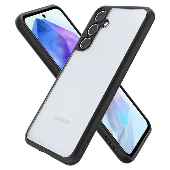 Spigen Ultra Hybrid Case for Samsung Galaxy A55 5G - Matte Black - Cell phone cases and covers<<<HurtelXML