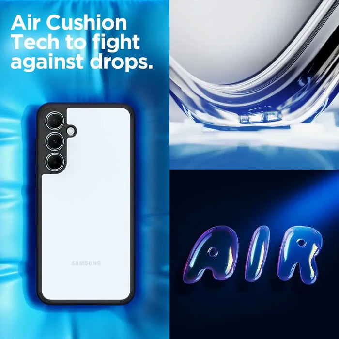 Spigen Ultra Hybrid Case for Samsung Galaxy A55 5G - Matte Black - Cell phone cases and covers<<<HurtelXML