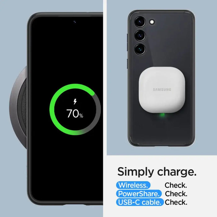 Spigen Ultra Hybrid Case for Samsung Galaxy S23 - Matte Black - Cell phone cases and covers<<<HurtelXML