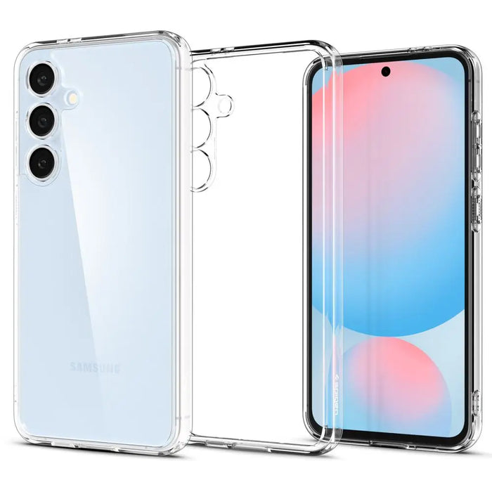 Spigen Ultra Hybrid Case for Samsung Galaxy S24 FE - Clear - Cell phone cases and covers<<<HurtelXML