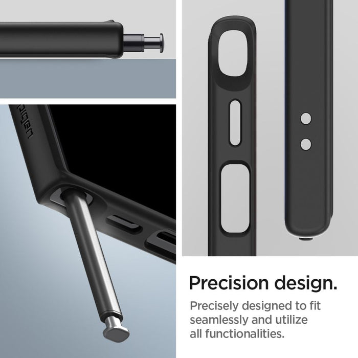Spigen Ultra Hybrid Case for Samsung Galaxy S24 Ultra - Matte Black - Cell phone cases and covers<<<HurtelXML