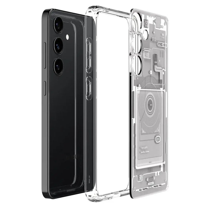 Spigen Ultra Hybrid Case for Samsung Galaxy S24 Zero One - White - Cell phone cases and covers<<<HurtelXML