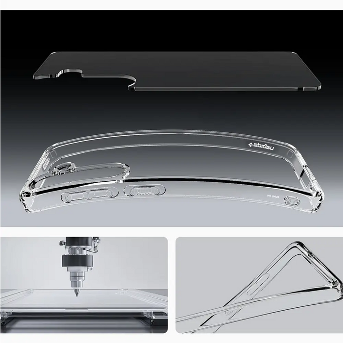 Spigen Ultra Hybrid Case for Samsung Galaxy S25 - Clear - Cell phone cases and covers<<<HurtelXML