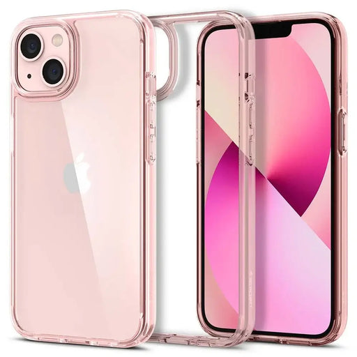 Spigen Ultra Hybrid iPhone 13 Case - Pink/Transparent - Cell phone cases and covers<<<HurtelXML
