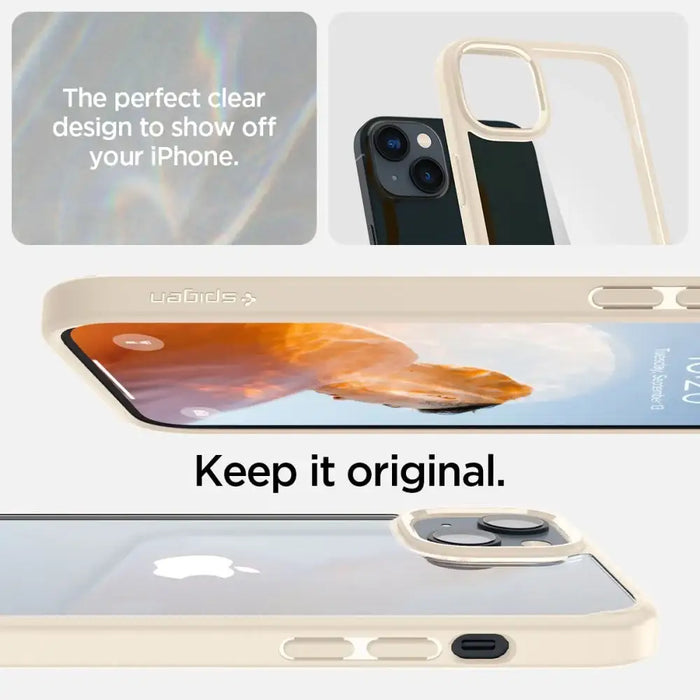 Spigen Ultra Hybrid iPhone 14 Plus Case - Sand - Cell phone cases and covers<<<HurtelXML