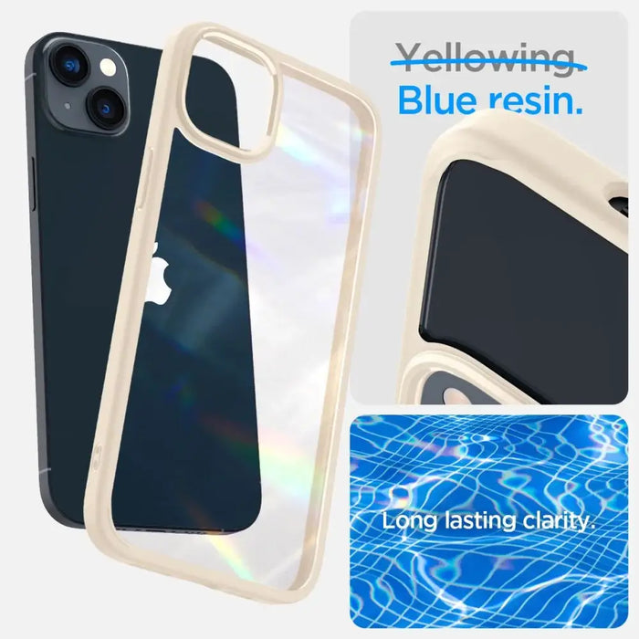 Spigen Ultra Hybrid iPhone 14 Plus Case - Sand - Cell phone cases and covers<<<HurtelXML