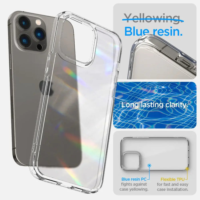 Spigen Ultra Hybrid iPhone 14 Pro Case - Matte Clear - Cell phone cases and covers<<<HurtelXML