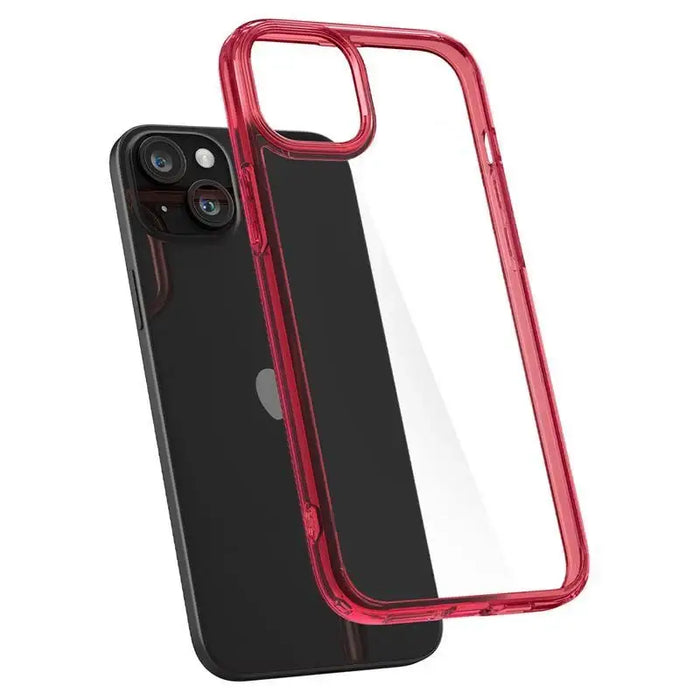 Spigen Ultra Hybrid iPhone 15 Case - Red - Cell phone cases and covers<<<HurtelXML