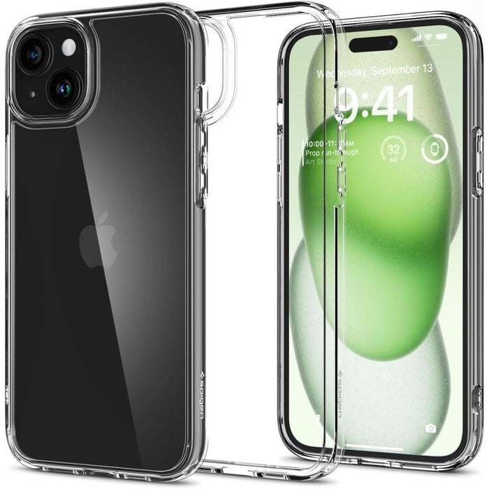 Spigen Ultra Hybrid iPhone 15 Plus Case - Clear - Cell phone cases and covers<<<HurtelXML