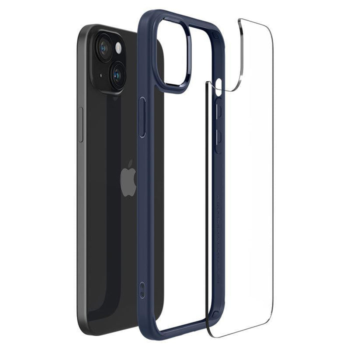 Spigen Ultra Hybrid iPhone 15 Plus Case - Dark Blue - Cell phone cases and covers<<<HurtelXML