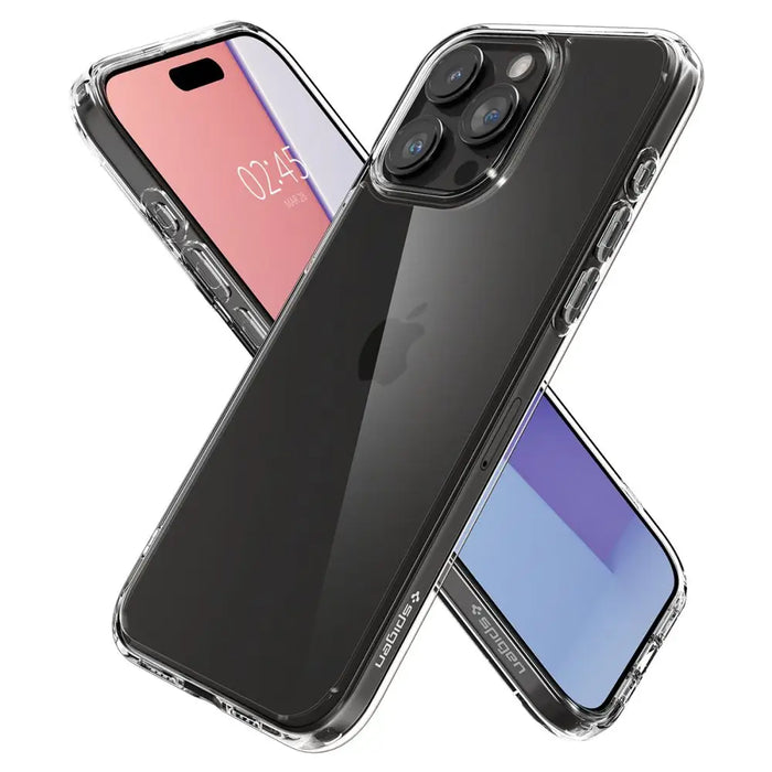 Spigen Ultra Hybrid iPhone 15 Pro Case - Clear - Cell phone cases and covers<<<HurtelXML