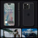 Spigen Ultra Hybrid iPhone 15 Pro Max Case - Clear Black - Cell phone cases and covers<<<HurtelXML