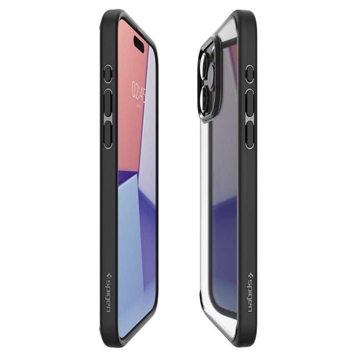 Spigen Ultra Hybrid iPhone 15 Pro Max Case - Matte Black - Cell phone cases and covers<<<HurtelXML