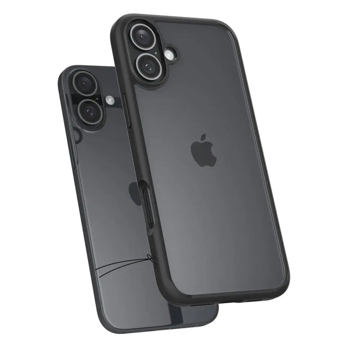Spigen Ultra Hybrid iPhone 16 Case - Matte Black - Cell phone cases and covers<<<HurtelXML