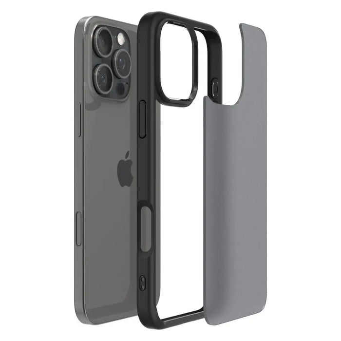 Spigen Ultra Hybrid iPhone 16 Pro Case - Black - Cell phone cases and covers<<<HurtelXML
