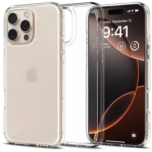 Spigen Ultra Hybrid iPhone 16 Pro Case - Clear - Cell phone cases and covers<<<HurtelXML