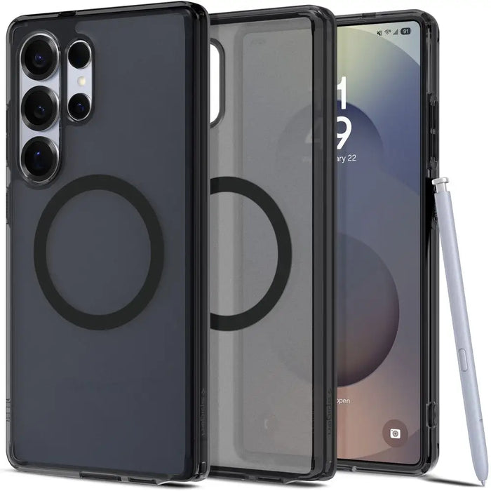 Spigen Ultra Hybrid Mag Case for Samsung Galaxy S25 Ultra - Black - Cell phone cases and covers<<<HurtelXML