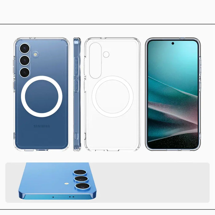 Spigen Ultra Hybrid Mag Case for Samsung Galaxy S25+ - Clear - Cell phone cases and covers<<<HurtelXML